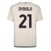 AS Roma Paulo Dybala #21 Replika Borta matchkläder 2023-24 Korta ärmar